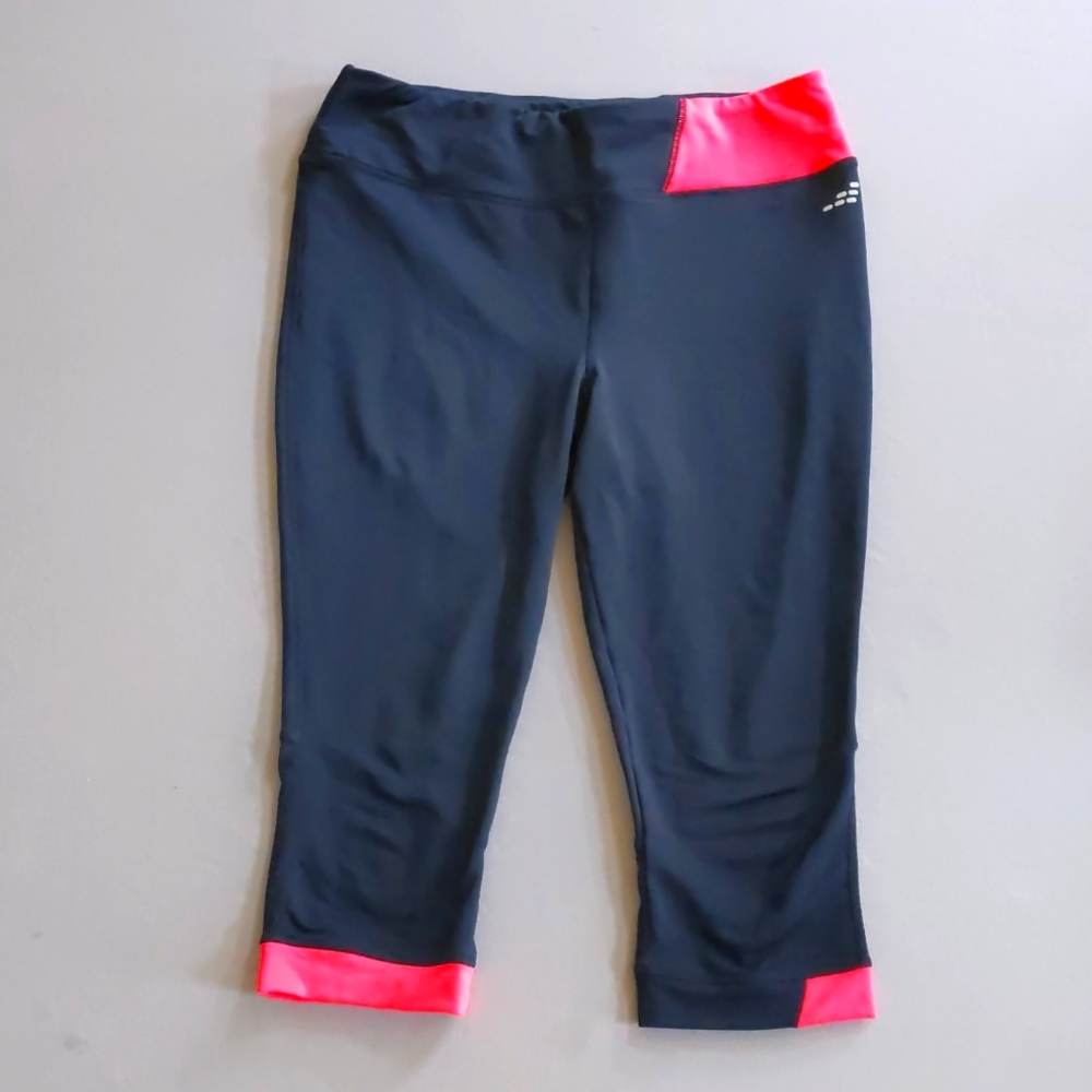 BCG Leggings with Coral Accents Size L